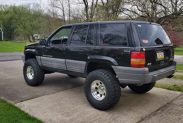 1996 jeep cherokee lift